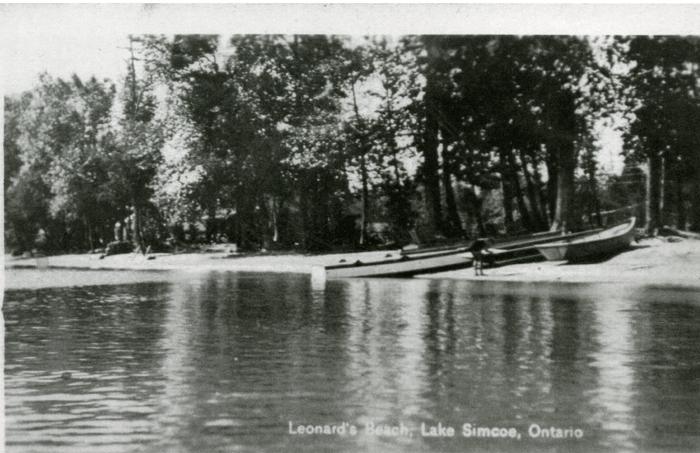 Leonard's Beach POstcard