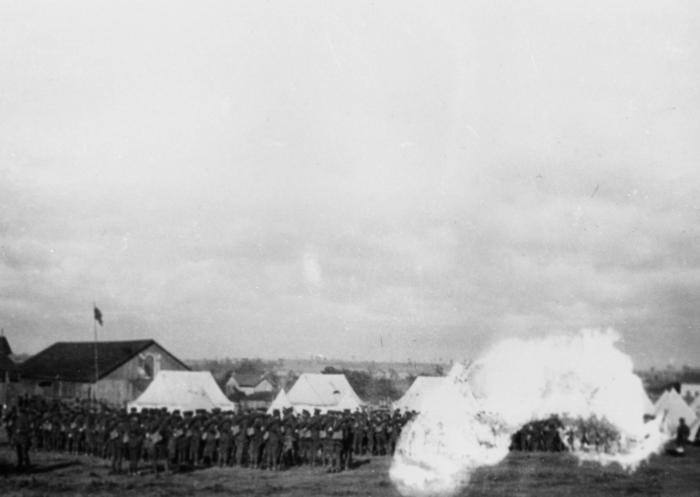 Army Troops in Cookstown