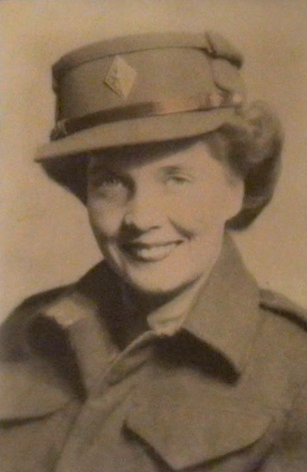 Shirlie in uniform